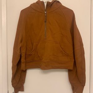 Perfect condition! Lululemon Oversized Half-Zipped Hoodie